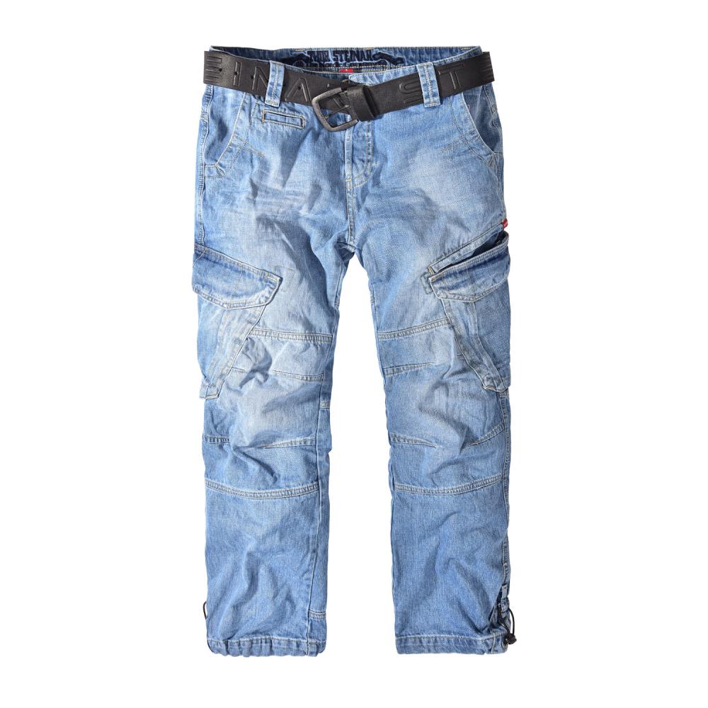 CARGOJEANS STAHLHEIM II DENIM-LIGHTBLUE (O. GÜRTEL)