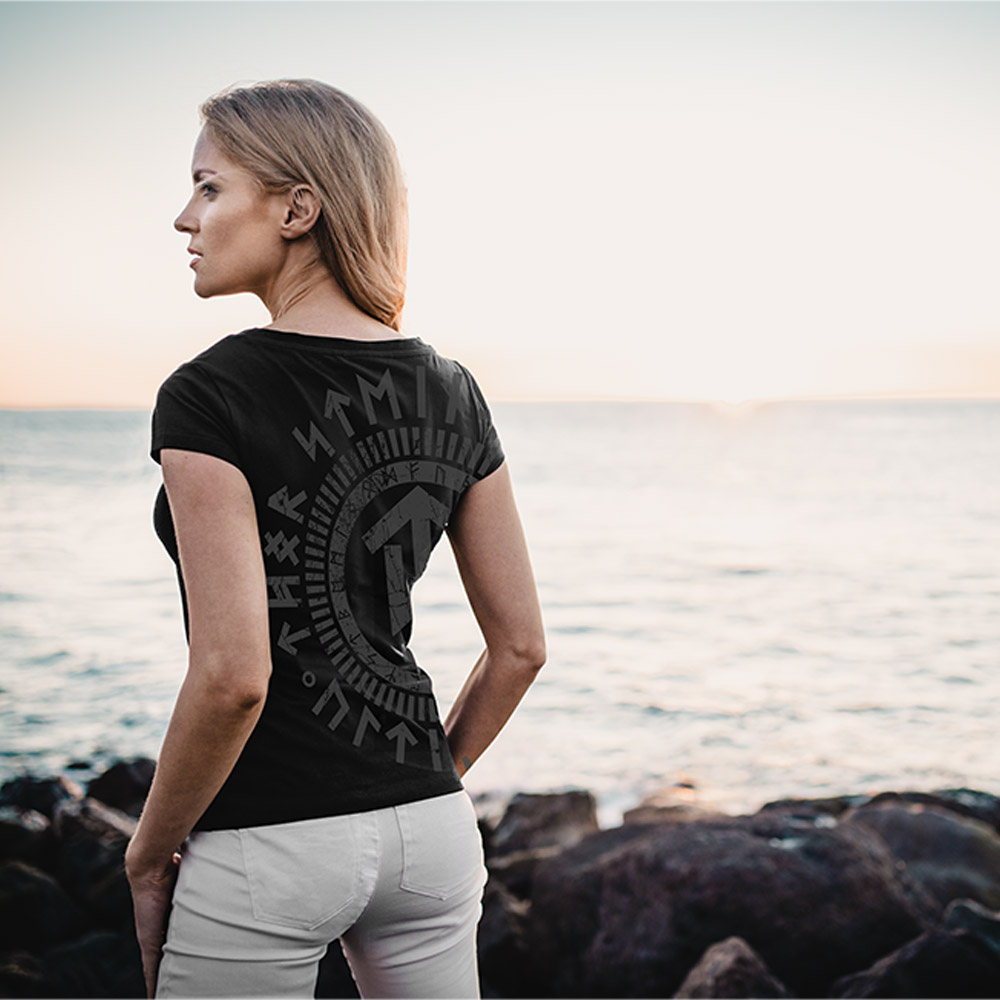 DAMEN T-SHIRT SOLSTRALE
