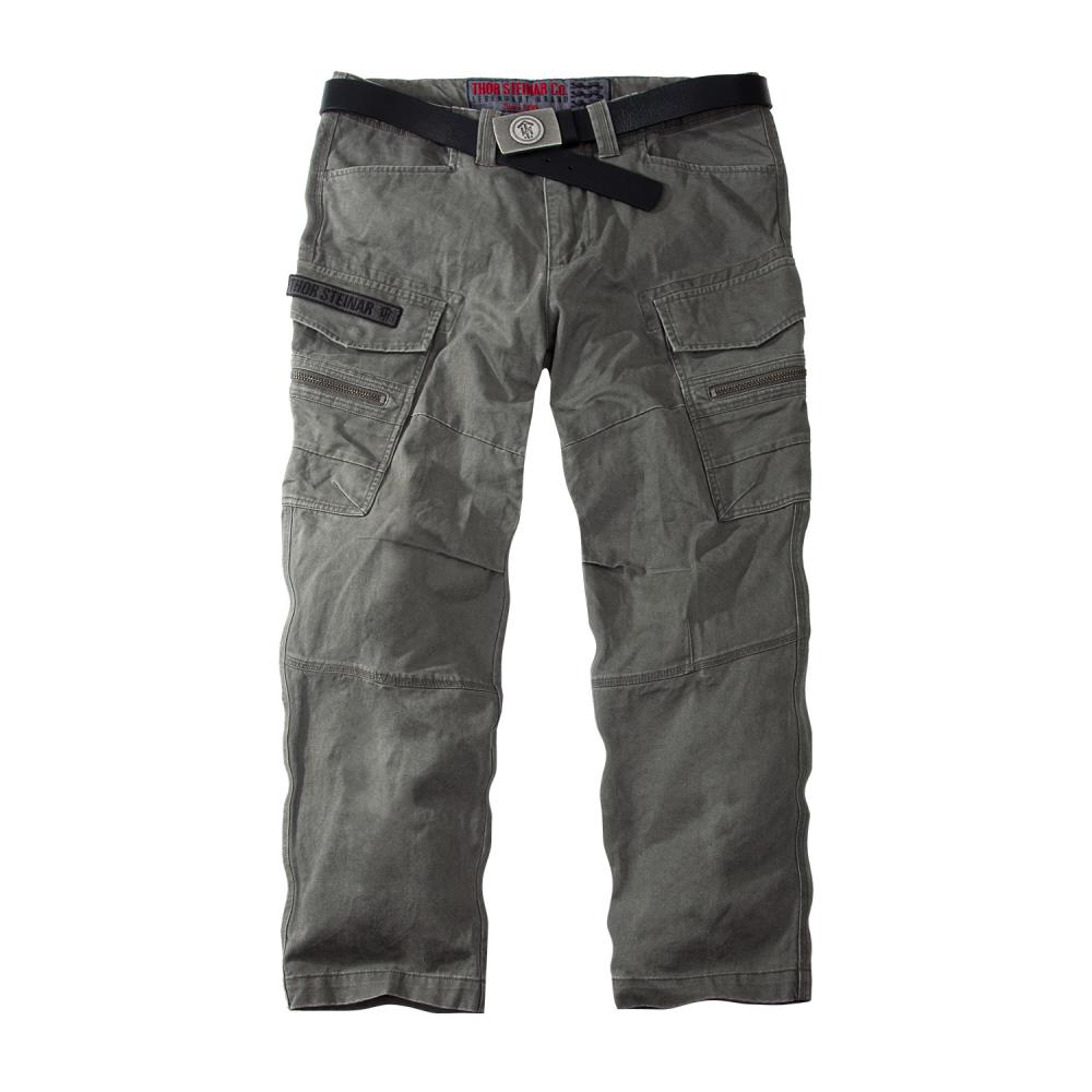 CARGOHOSE VITUS OLIV (O. GÜRTEL)