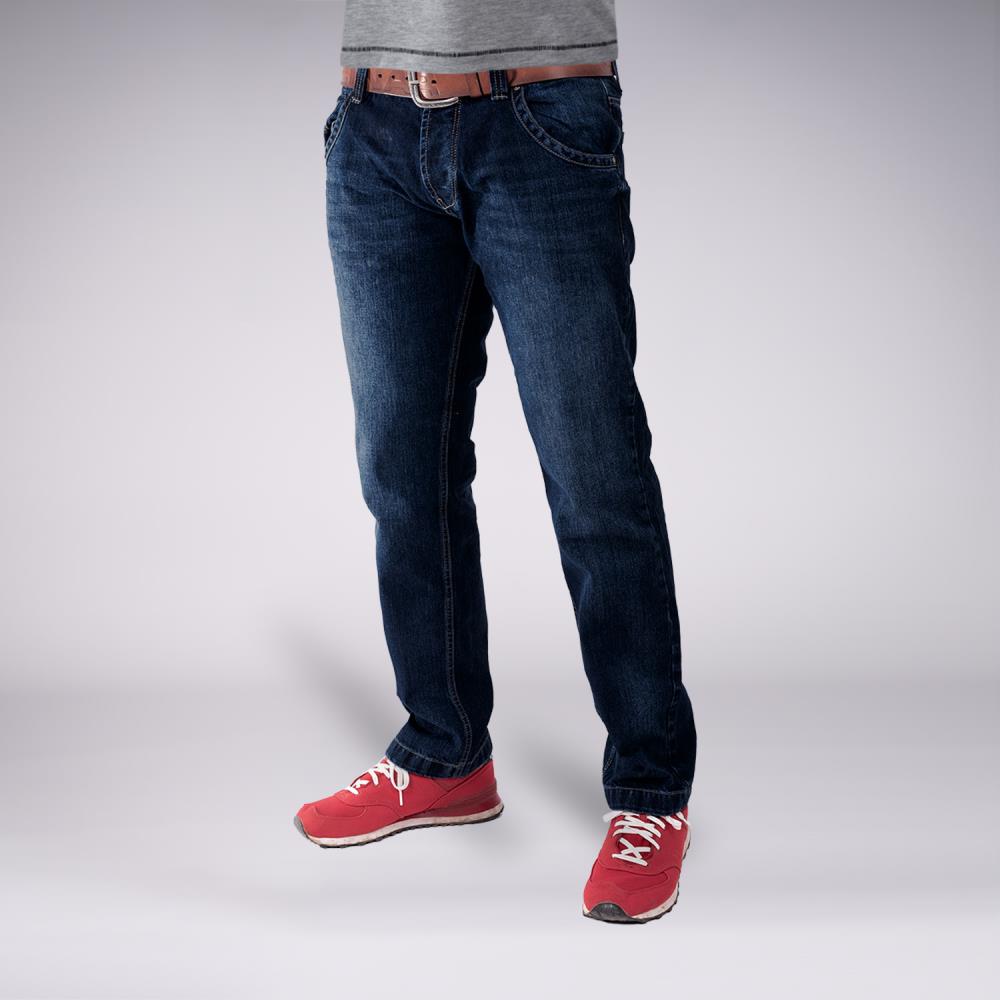 JEANS HARØY COMFORT MITTELBLAU (O. GÜRTEL)