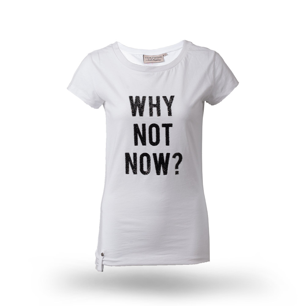 DAMEN T-SHIRT WHY NOT NOW